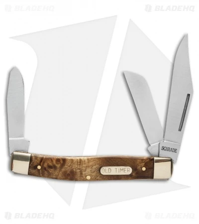 Old Timer Senior Knife 3.875" Desert Ironwood 8OTW 3 Old Timer Senior Knife 3.875" Desert Ironwood 8OTW