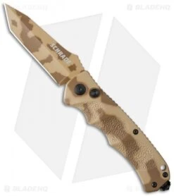 Schrade Extreme Survival Tanto Automatic Knife (3.25" Desert Camo) SC60DT