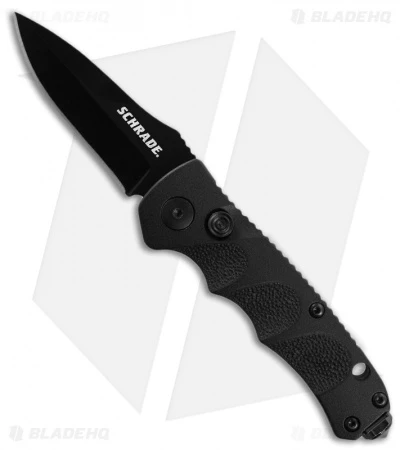 Schrade Mini Extreme Survival Spear Point Automatic Knife (2.5" Black) SC60MB 3 Schrade Mini Extreme Survival Spear Point Automatic Knife (2.5" Black) SC60MB