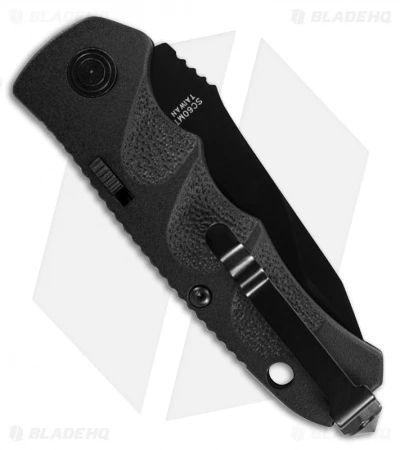 Schrade Mini Extreme Survival Spear Point Automatic Knife (2.5" Black) SC60MB 4 Schrade Mini Extreme Survival Spear Point Automatic Knife (2.5" Black) SC60MB - Image 2