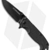 Schrade Drop Point Liner Lock Knife (3.25" Black) SCH001 -Schrade schrade sch001
