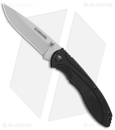 Schrade Drop Point Liner Lock Knife G10 (3" Bead Blast) SCH106 3 Schrade Drop Point Liner Lock Knife G10 (3" Bead Blast) SCH106