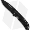 Schrade Liner Lock Knife Black (3" Black) SCH212 -Schrade schrade sch212 cm