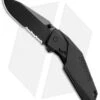 Schrade SCHA5BS Clip Point Spring Assisted Knife (3.375" Black Serr) 1 Schrade SCHA5BS Clip Point Spring Assisted Knife (3.375" Black Serr) -Schrade schrade scha5bs 2 bhq 21830 jr