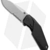 Schrade SCHA5S Clip Point Spring Assisted Knife (3.375" Bead Blast Serr) -Schrade schrade scha5s 2