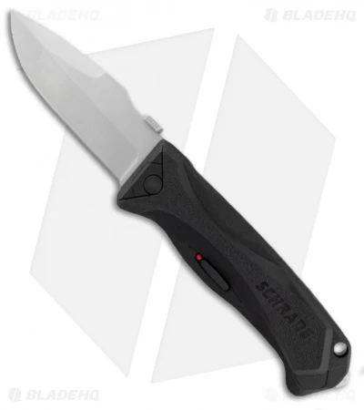 Schrade SCHA6L Drop Point Spring Assisted Knife (3.75" Bead Blast Plain) 3 Schrade SCHA6L Drop Point Spring Assisted Knife (3.75" Bead Blast Plain)