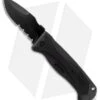 Schrade SCHA6LBS Drop Point Spring Assisted Knife (3.75" Black Serr) -Schrade schrade scha6lbs
