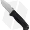 Schrade SCHA6LS Drop Point Spring Assisted Knife (3.75" Bead Blast Serr) -Schrade schrade scha6ls