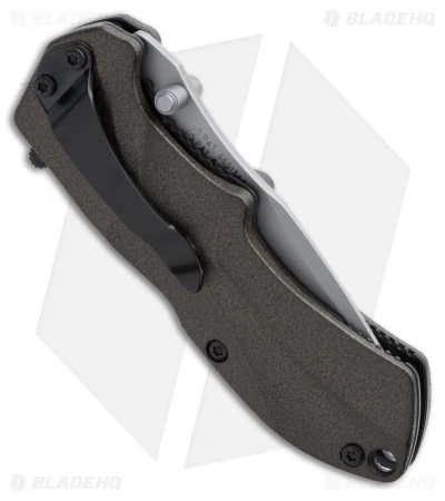 Schrade SCHA7SMBRS Small Spring Assisted Knife Brown (2.5" Bead Blast Serr) 4 Schrade SCHA7SMBRS Small Spring Assisted Knife Brown (2.5" Bead Blast Serr) - Image 2