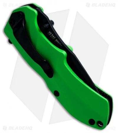 Schrade SCHA7GR Spring Assisted Knife Clip Point Green (3.25" Black) 4 Schrade SCHA7GR Spring Assisted Knife Clip Point Green (3.25" Black) - Image 2