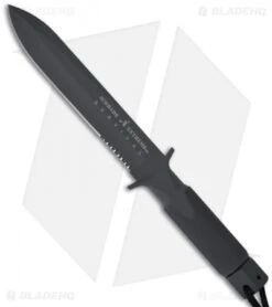 Schrade Extreme Survival Fixed Blade Knife (7.5" Gray Serr) SCHF1
