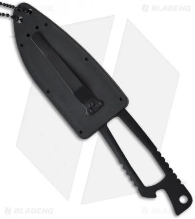 Schrade Extreme Survival Neck Knife (3.1" Black Serr) SCHF5SN 4 Schrade Extreme Survival Neck Knife (3.1" Black Serr) SCHF5SN - Image 2